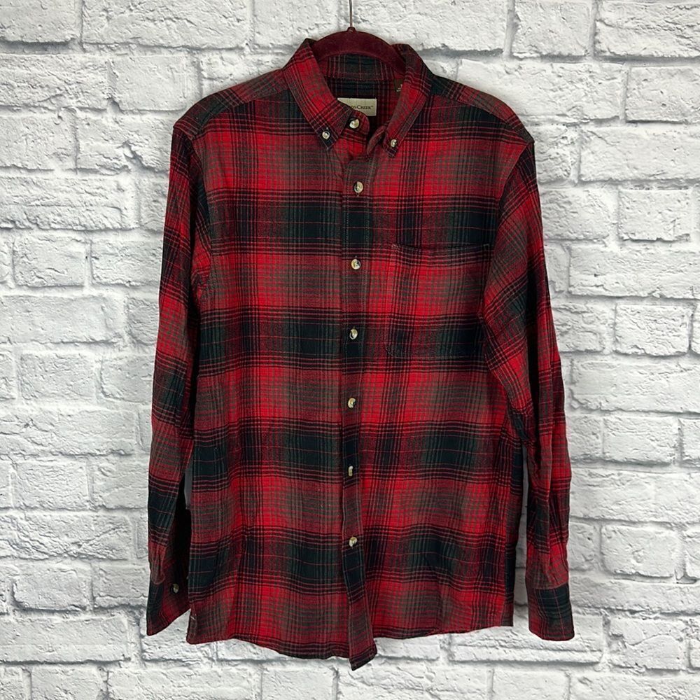 Hobbs Creek Mens Flannel Shirt Size Small